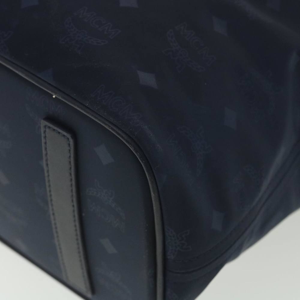 MCM Tote Bag Polyester Navy Auth 38695 - Picture 16 of 16